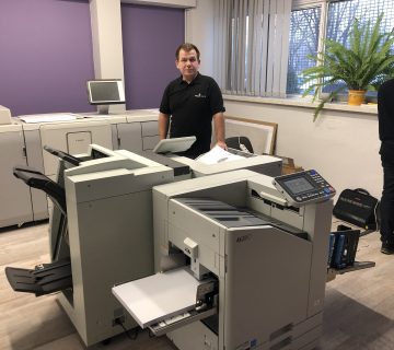 instalacja systemu druku cyfrowego riso